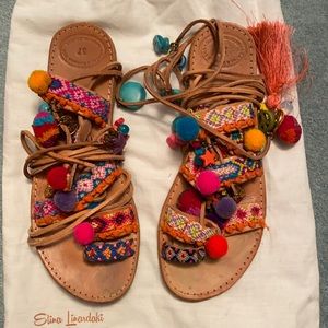 Handmade Elina Linardaki Sandals